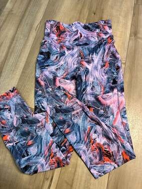 lululemon base pace high rise running tight brushed nulux atmospheric purple siz